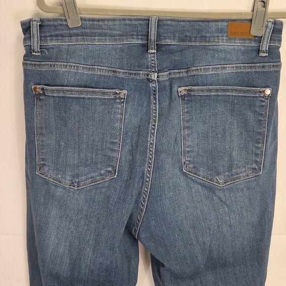 Judy Blue Women's Cropped Jeans Size 18W Stretchy Ankle Skinny Fit Capri JB82274 - Picture 4 of 8